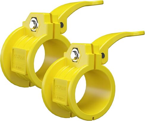 Olympic Barbell Clamps 2 inch Adjustable Barbell Clips Quick Release Pair of Locking Weight Clips for Bars in Saudi Arabia