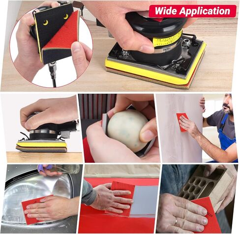 28 PCS 180-3000 Grit Sanding Sponge,Soft Foam Sanding Block,Ultra Fine Sanding Pads Wet Dry Sandpaper Sponge for Model Drywall Metal Wood Furniture Polishing in Saudi Arabia
