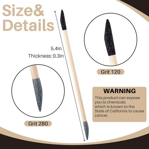 70 PCS SANDING LATCHS CHESS FOR PLASTION تشمل 30 من عصي الطابقات المزدوجة ، و 10 عصي تلميع و 30 Tighting Twigs DIY Model ، وطباعة ثلاثية الأبعاد ، وأدوات المجوهرات (زاوية مزدوجة) in Kuwait