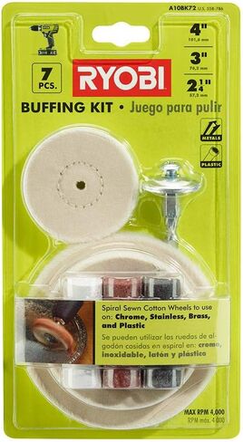 RYOBI A10BK72 Metal Buffing Kit (7-Piece) in Saudi Arabia
