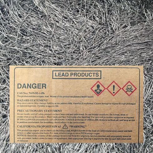 Rotometals' Lead Wool - (5lb Box) - Made in The USA in Saudi Arabia