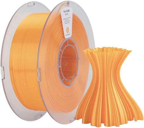PLA K5 خيوط الحرير | 1.75mm حرير PLA 3D الطابعة خيوط | 1 كجم (2.2 رطل) التخزين المؤقت | لطابعة ثلاثية الأبعاد مواد طباعة ناعمة للبيئة مواد الطابعة ثلاثية الأبعاد (اللون: رمادي الحرير) in Saudi Arabia