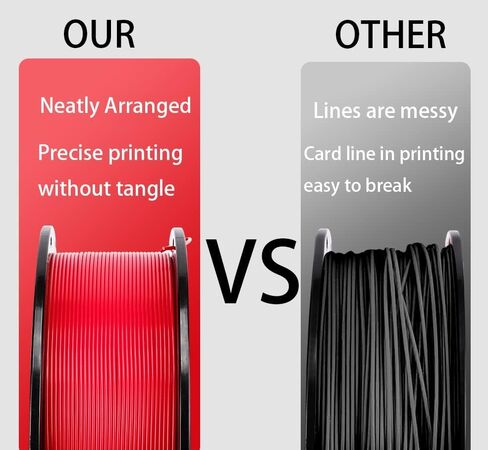 PLA+ 3D Printer Filament | 1KG (2.2 LBS) Spool | 1.75mm Dimensional Accuracy +/- 0.02mm | PLA Plus 3D Printing Material for 3D Printers | 100% No Bubble (Color : Light brown) in Saudi Arabia