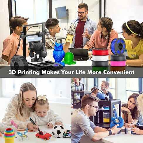 PLA+ 3D Printer Filament | 1KG (2.2 LBS) Spool | 1.75mm Dimensional Accuracy +/- 0.02mm | PLA Plus 3D Printing Material for 3D Printers | 100% No Bubble (Color : Light brown) in Saudi Arabia