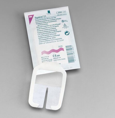 3M TEGADERM IV TRANSPARENT DRESSING 2 3/4" x 3 1/4" Transparent Dressing w/tape strips, 100/bx 4 bx/ in Saudi Arabia