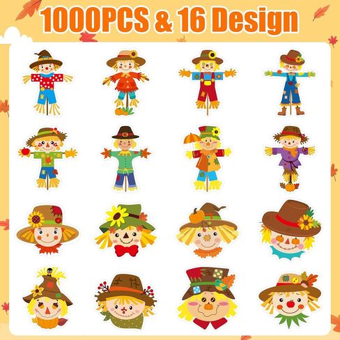Haooryx Football Self Adhesive Stickers - 1000pcs(2 Rolls)16 Designs Cartoon Super Rugby Bowl Self-Adhesive Sticker Rolls Gift Wraping Decals I Love Football Touch Down Rugger Match Day Giftwrap Decor in Saudi Arabia