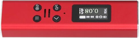 Geiger Counter USB Charging with TFT HD Display 400mAh Nuclear Radiation Detector for Home (Red) in Saudi Arabia