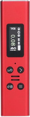 Geiger Counter USB Charging with TFT HD Display 400mAh Nuclear Radiation Detector for Home (Red) in Saudi Arabia