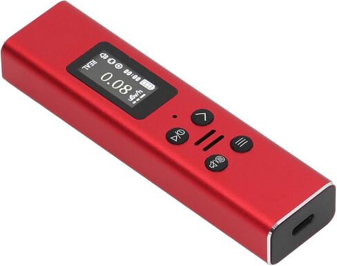 Geiger Counter USB Charging with TFT HD Display 400mAh Nuclear Radiation Detector for Home (Red) in Saudi Arabia