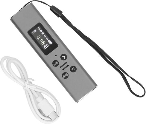 Geiger Counter USB Charging with TFT HD Display 400mAh Nuclear Radiation Detector for Home (Red) in Saudi Arabia