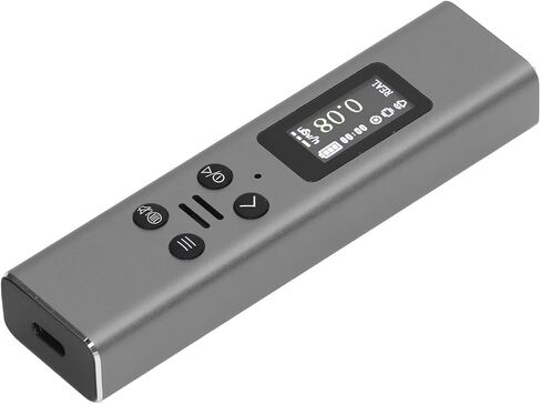Geiger Counter USB Charging with TFT HD Display 400mAh Nuclear Radiation Detector for Home (Red) in Saudi Arabia