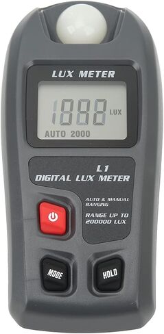 Digital Light Meter Illuminance Tester Luxmeter Illuminometer Auto Shutdown LCD Display in Saudi Arabia
