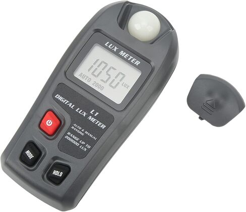 Digital Light Meter Illuminance Tester Luxmeter Illuminometer Auto Shutdown LCD Display in Saudi Arabia