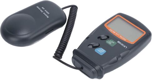 Digital Photometer Luxmeter Light Meter LX-1010B with Reading Lock Function, Quick Response for Field Work, 0Lx~50000Lx Range in Saudi Arabia