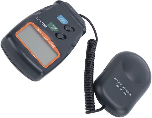 Digital Photometer Luxmeter Light Meter LX-1010B with Reading Lock Function, Quick Response for Field Work, 0Lx~50000Lx Range in Saudi Arabia
