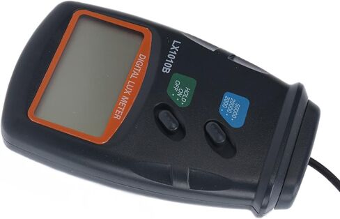 Digital Photometer Luxmeter Light Meter LX-1010B with Reading Lock Function, Quick Response for Field Work, 0Lx~50000Lx Range in Saudi Arabia