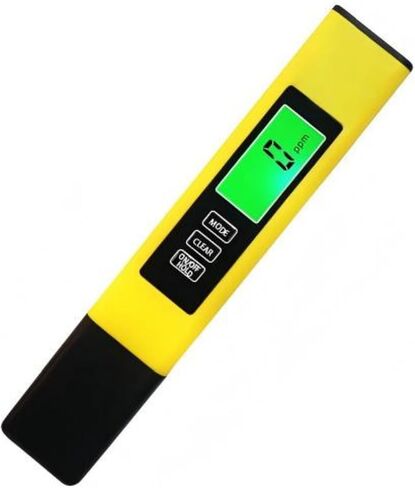 اختبار المياه TDS ، 4 في 1 TDS متر اختبار المياه الرقمية لمياه الشرب ، المهنية 0-9990ppm جزء في الملي in Kuwait