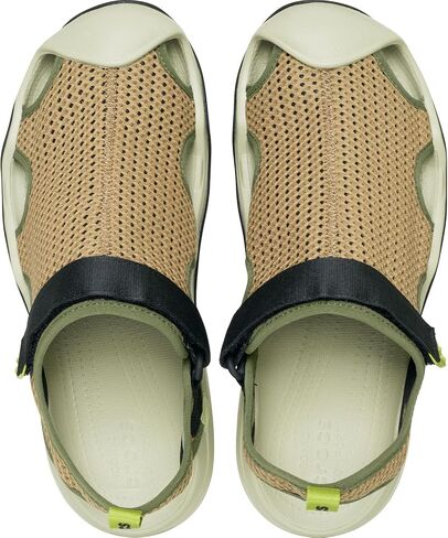 Crocs Men's Swiftwater Mesh Deck Sandals, Mirage, 13 in Kuwait