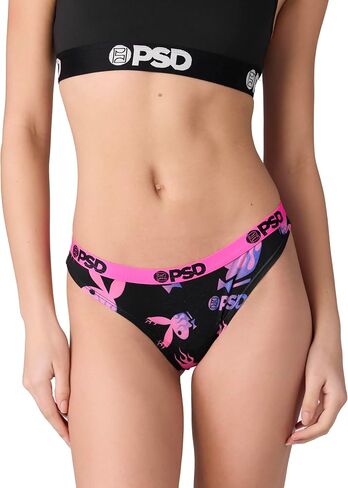 PSD Underwear Womens Thong - Everyday Basics Thong Underwear for Women in Packs and Singles, Minimal Coverage Underwear in Saudi Arabia