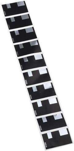 10pcs ملصق فيلم Film Film Film Cassette مشفر لـ ISO50 ISO100 ISO160 ISO200 ISO250 ISO320 ISO400 ISO500 ISO500 CODE in Kuwait
