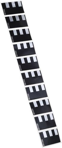 10pcs ملصق فيلم Film Film Film Cassette مشفر لـ ISO50 ISO100 ISO160 ISO200 ISO250 ISO320 ISO400 ISO500 ISO500 CODE in Kuwait