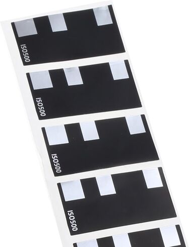 10pcs ملصق فيلم Film Film Film Cassette مشفر لـ ISO50 ISO100 ISO160 ISO200 ISO250 ISO320 ISO400 ISO500 ISO500 CODE in Kuwait
