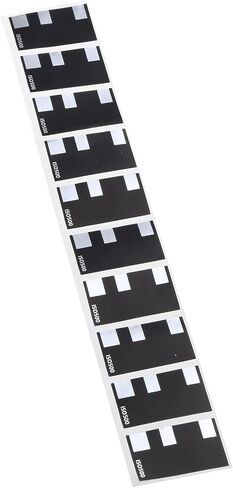 10pcs ملصق فيلم Film Film Film Cassette مشفر لـ ISO50 ISO100 ISO160 ISO200 ISO250 ISO320 ISO400 ISO500 ISO500 CODE in Kuwait
