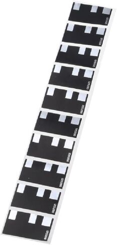 10Pcs Sticker Film Pack Film Cassette Coded Sticker for ISO50 ISO100 ISO160 ISO200 ISO250 ISO320 ISO400 ISO500 Iso500 Code Film Stickers in Kuwait