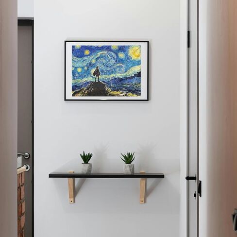 MBNTJHT Moon Diamond Art Kits for Adults Beginners,Fairy Round Drill Diamond Painting Kits,DIY Treehouse Painting by Diamonds Crafts for Home Wall Decor Gifts 12×16Inch in Kuwait