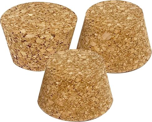 سدادات Cork Cork National Artcraft® مع قاع 2 "و 1-1/2" (PKG/3) in Kuwait