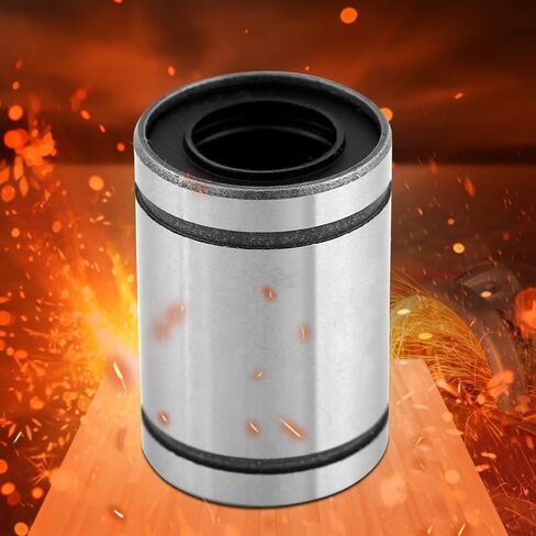 Estink 8pcs LM10UU Linear Motion Bearing Slide Bearing Linear Bushing 10mm Inner Diameter Double Sealed for 3D Printer CNC Engraving Machine in Saudi Arabia
