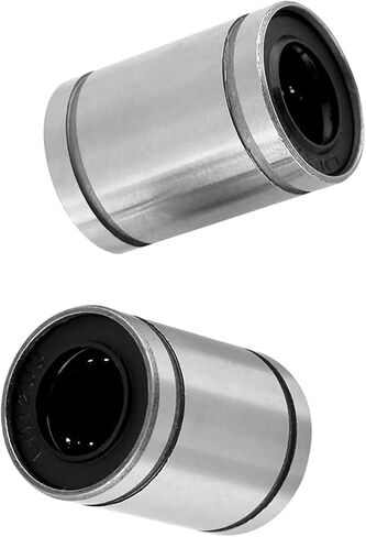 Estink 8pcs LM10UU Linear Motion Bearing Slide Bearing Linear Bushing 10mm Inner Diameter Double Sealed for 3D Printer CNC Engraving Machine in Saudi Arabia