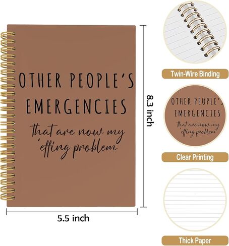 Women Inspirational Journal Noteboor ، Black she is Me Me Meanations Comples College حكمت كلية العمل ، الهدايا التحفيزية للنساء ، اللوازم المكتبية ، دفتر ملاحظات دوامة غلاف 5.5 "x8.3" in Kuwait