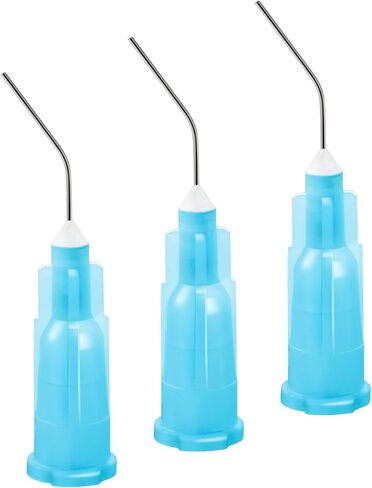 100 PCs Dental Grade Pre Bent Flow Dispensing Etch Tips by Omnia ONE | Precision Application, Flexible Design – Ideal for Etching, Bonding, and Dental Restorations in Saudi Arabia