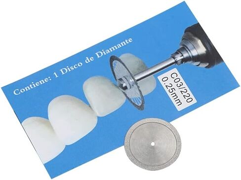 5pcs Dental Ultra-Thin Double Side Sand Porcelain Diamond Grinding Wheel Cutting Disc for Separating Polish Teeth Whitening Tool (Color : 5pcs C01) in Kuwait