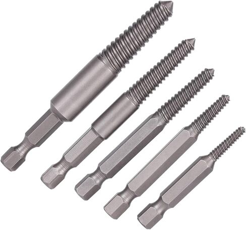 5pcs Bro S Ex Hex Nk Fine Teeth Damaged S Removal Tool Kit for Easy Stud Removal S Extraction S Removal Kit in Saudi Arabia