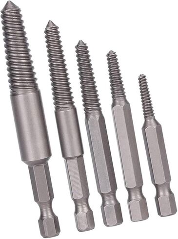 5pcs Bro S Ex Hex Nk Fine Teeth Damaged S Removal Tool Kit for Easy Stud Removal S Extraction S Removal Kit in Saudi Arabia