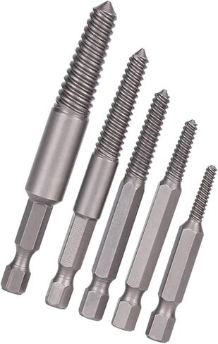 5pcs Bro S Ex Hex Nk Fine Teeth Damaged S Removal Tool Kit for Easy Stud Removal S Extraction S Removal Kit in Saudi Arabia