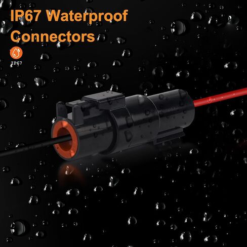 Jrready 238PCS DT Connector Horepracking ، 2 3 4 6 8 12 PIN Deutsch DT Connector Kit مع 82pairs مقاس 16 جهات اتصال صلبة لإصلاح السيارات ، موصل كهربائي بحري مقاوم للماء (ST6317) in Kuwait