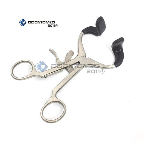 Odontomed2011 Dental Molt Mouth Gag 4.5 "Dip Blue Orthodontic Oner Atteal Steflic Steel in Saudi Arabia