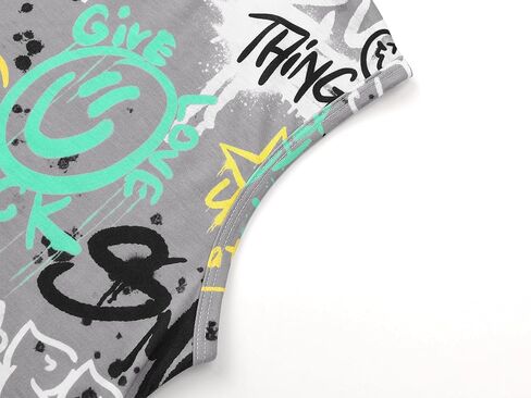 Beezizac Little & Big Boys 2-Piece Cozy Summer Pajamas Black Gamer Tank Top & Shorts Cool PJ Kid Set Size 6-18 in Kuwait