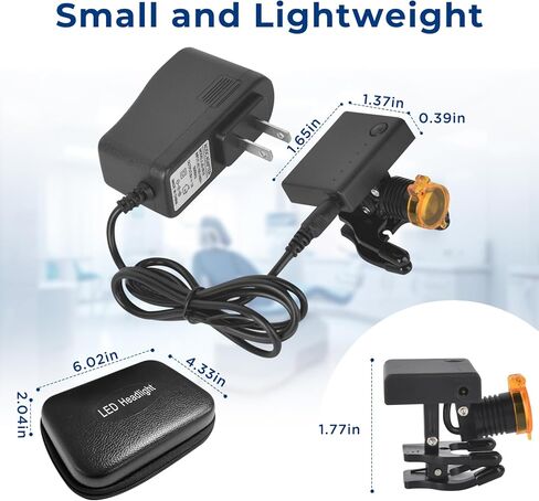 DY-010 3W LED LED LED مع مرشح بصري ومقطع عالمي ، متوافق مع جميع LOUPES ونظارات السلامة in Kuwait