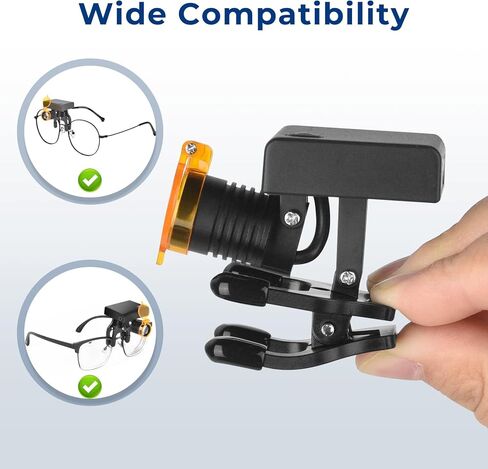 DY-010 3W LED LED LED مع مرشح بصري ومقطع عالمي ، متوافق مع جميع LOUPES ونظارات السلامة in Kuwait