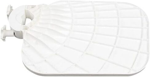 TEPTOARCH Plastic Adjustable Square Chair Tray Post Mounted Shelf Tray Table Chair Accessories Instrument Placed Additional Tools in Saudi Arabia