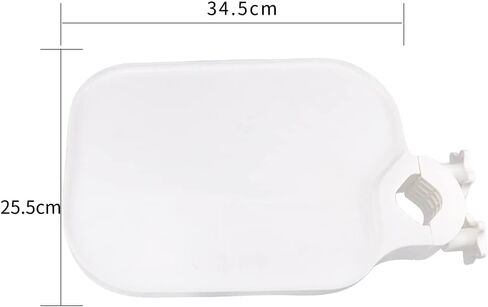 TEPTOARCH Plastic Adjustable Square Chair Tray Post Mounted Shelf Tray Table Chair Accessories Instrument Placed Additional Tools in Saudi Arabia