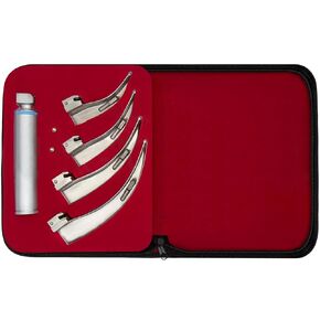 Surgical Online Veterinary Airway Practice Kit - 4 Macintosh Blades + Handle with Case (for Animal Training Use) in Saudi Arabia