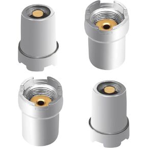 4pcs 510 محول برغي الخيط الفولاذ المقاوم للصدأ ، محول الخيط ، ملحقات موصل محول لحام الحديد لإصلاح لوحة دائرة المعدات الإلكترونية in Kuwait