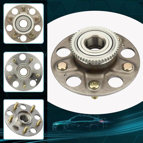 محمل العجلات الخلفية Irontek وتجميع المحور (5Lugs فقط 4WD W/ABS ، V6 3.0L) FITS 1999-2003 لـ Acura TL ؛ 1998-2002 لـ Honda Accord Ex ؛ 1998-2002 لـ Honda Accord LX 1PCS 512179 in Saudi Arabia