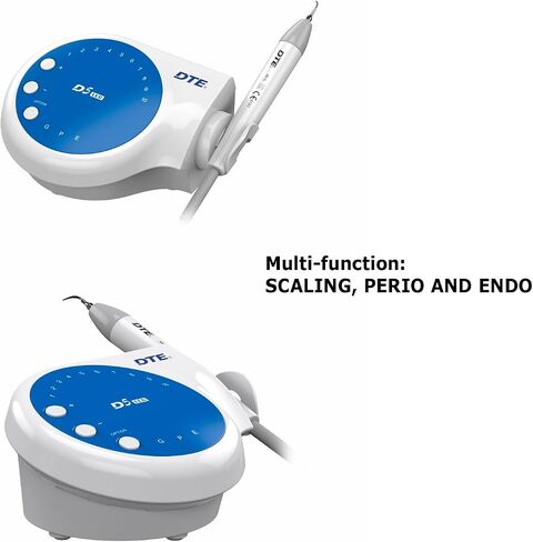 DTE D5 LED بالموجات فوق الصوتية Piezo Scaler 6 نصائح ، تباع من قبل JMU (الأزرق) in Kuwait