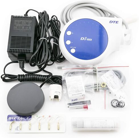 DTE D5 LED بالموجات فوق الصوتية Piezo Scaler 6 نصائح ، تباع من قبل JMU (الأزرق) in Kuwait